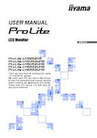 Datasheet for Iiyama LH5552UHS-B1, EAN: 4948570118496