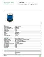 Datasheet for Schneider Electric XVBC2B6, EAN: 3389110144468