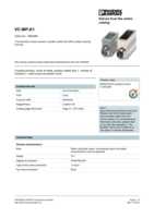 Datenblatt zu Phoenix Contact 1884568, EAN: 4017918164591