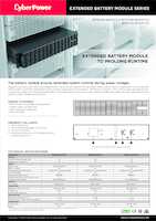 Datasheet for CyberPower BPSE48V40ART2U, EAN: 4712856273786