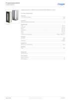 Datasheet for Hager L6950VERZ, EAN: 4012740194297