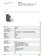 Datasheet for Schneider Electric ZBVM1, EAN: 3389110090031