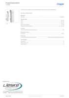 Datasheet for Hager L250E, EAN: 3250610740972