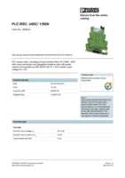 Datasheet for Phoenix Contact 2966223, EAN: 4017918130701