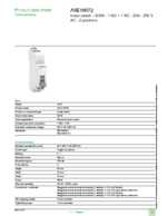 Datenblatt zu Schneider Electric A9E18072, EAN: 3606480088490
