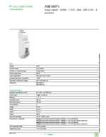 Datasheet for Schneider Electric A9E18073, EAN: 3606480088506