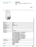 Datasheet for Schneider Electric A9F08204, EAN: 3606480439216