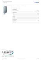 Datasheet for Hager VZ503N, EAN: 3250616666467
