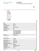 Datasheet for Schneider Electric A9C22712, EAN: 3606480097058