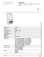 Datenblatt zu Schneider Electric A9F05270, EAN: 3606480441486