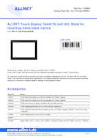 Datasheet for Allnet ALLTCover10NBv1, EAN: 4038816107305