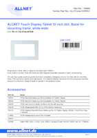 Datasheet for Allnet ALLTCover10WWv1, EAN: 4038816107442
