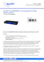 Datasheet for Allnet ALL-SG8208PD, EAN: 4038816046031