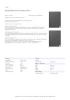 Datasheet for Samsung EF-BX730PBEGWW, EAN: 8806097735007