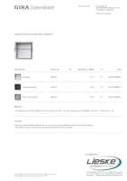 Datenblatt zu Gira 040966, EAN: 4010337409663