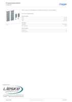 Datasheet for Hager FZ800F, EAN: 3250610701737