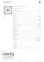 Datasheet for Berker 3315426089, EAN: 4011334341734