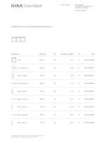 Datenblatt zu Gira 109329, EAN: 4010337084198