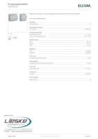 Datasheet for Elcom REK350Y, EAN: 3599430021213