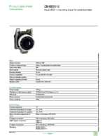 Datenblatt zu Schneider Electric ZB4BD912, EAN: 3389110896879