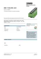 Datasheet for Phoenix Contact 2953854, EAN: 4017918084622
