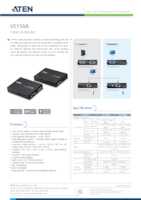 Datasheet for Aten VE150A-AT-G, EAN: 4710423778894