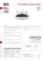 Datasheet for RCS Audio-Systems RC-412 AB, EAN: 4250458205014