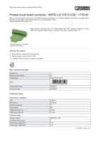 Datenblatt zu Phoenix Contact 1776142, EAN: 4017918038526