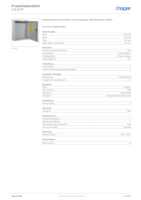 Datasheet for Hager ZAL101P, EAN: 3250611070344
