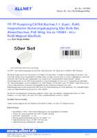 Datenblatt zu Allnet ALL-RJ45-Magnet50er, EAN: 4038816107589