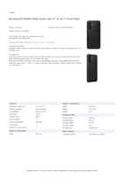 Datasheet for Samsung EF-OA566TBEGWW, EAN: 8806097080787