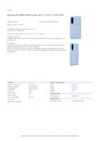 Datasheet for Samsung EF-OA566TLEGWW, EAN: 8806097243977