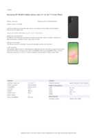 Datasheet for Samsung EF-PA566CBEGWW, EAN: 8806097072058