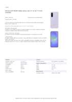Datasheet for Samsung EF-PA366CVEGWW, EAN: 8806097093282