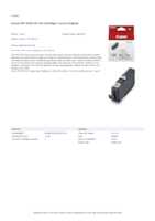 Datasheet for Canon 6960C001, EAN: 4549292243437