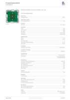 Datasheet for Berker 47431903, EAN: 4011334224297