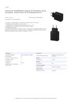 Datenblatt zu Samsung EP-T6010NBEGWW, EAN: 8806097735618
