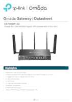 Datenblatt zu TP-Link ER706WP-4G, EAN: 8885020627428