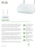 Datasheet for Zyxel NWA30BE-EU0102F, EAN: 4718937650347
