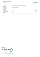 Datasheet for Hager FZ718, EAN: 3250612767182