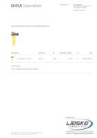 Datasheet for Gira 044757, EAN: 4010337447573