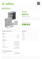 Datenblatt zu Spelsberg 61390601, EAN: 4013902090136