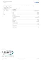 Datenblatt zu Hager U84LE, EAN: 3250616100091