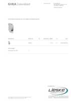 Datenblatt zu Gira 574800, EAN: 4010337463764