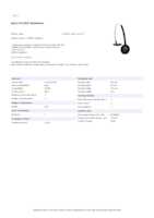Datasheet for Jabra 14121-27, EAN: 5706991014365