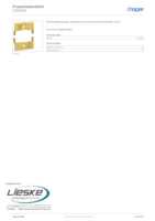 Datenblatt zu Hager CZN005, EAN: 3250611611561