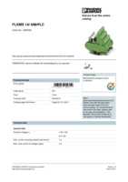 Datasheet for Phoenix Contact 2284549, EAN: 4017918055714