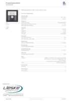 Datasheet for Berker 85341226, EAN: 4011334382621