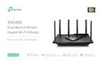 Datasheet for TP-Link Archer AX73, EAN: 6935364010263