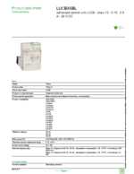Datasheet for Schneider Electric LUCBX6BL, EAN: 3389110364064